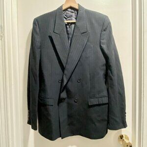 Men Vintage Luigi Botto Mob Retro Grandpa Preppy Wool Blazer Sport Jacke…